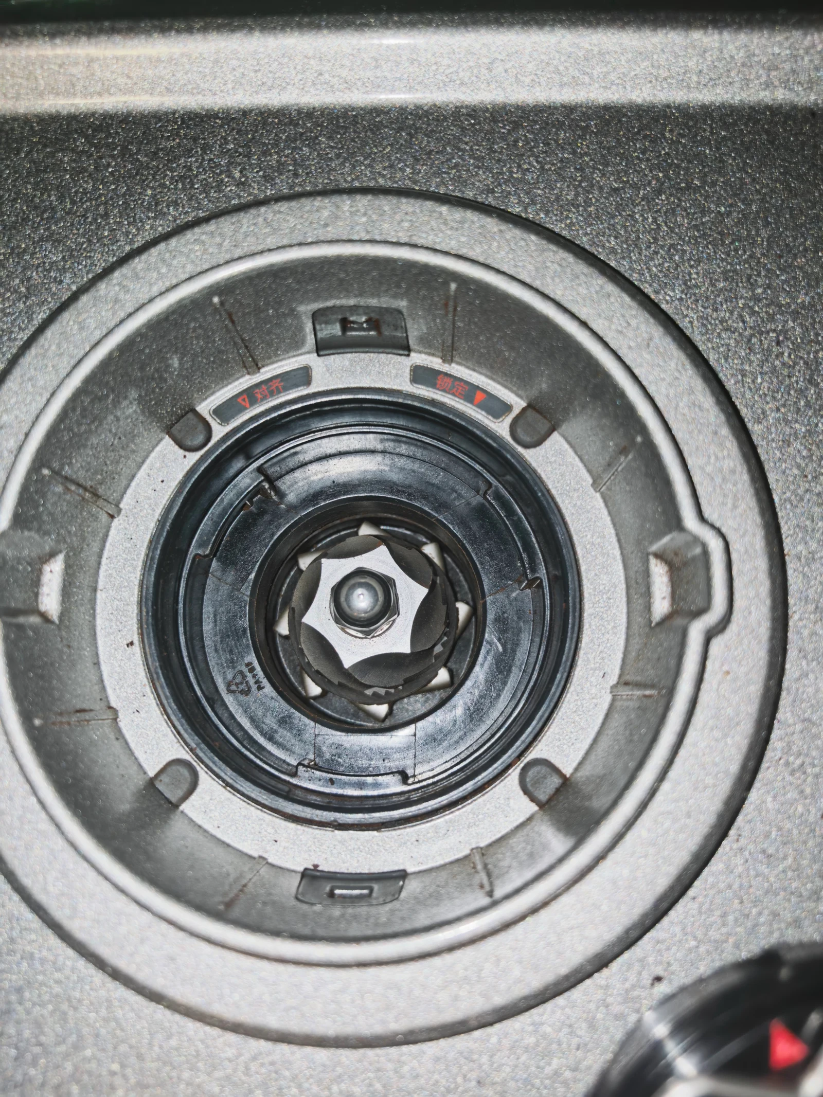The chamber after the owner’s cleaning.